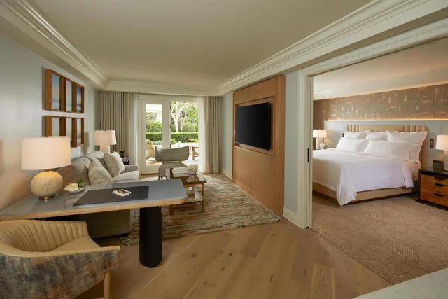 جناح ديلوكس بإطلالة على الحديقة بغرفة نوم واحدة لذوي الإعاقة، Waldorf Astoria Monarch Beach 2/3