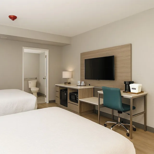 غرفة بسريرين كوين لذوي الإعاقة، Travelodge By Wyndham LAX South 6/10