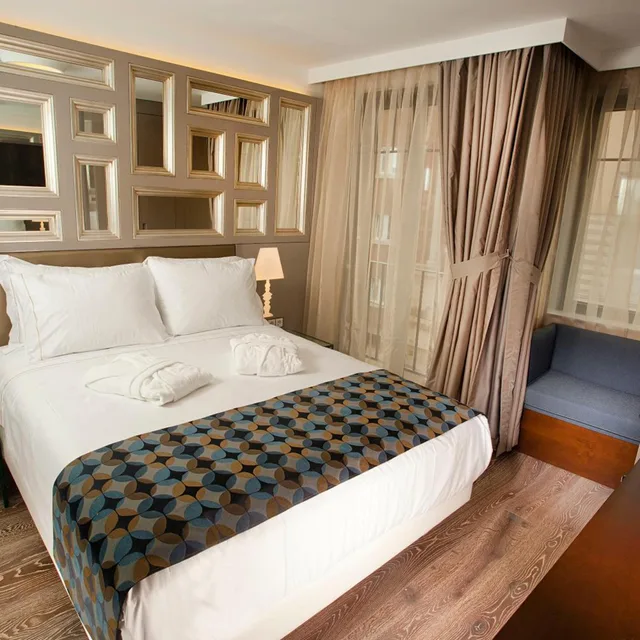 غرفة كلوب بسرير مزدوج أو سريرين منفصلين، La Villa Hotel 1/6