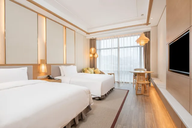 غرفة قياسية بسريرين مزدوجين، Holiday Inn Resort Yichun Mingyue Mountain 1/1