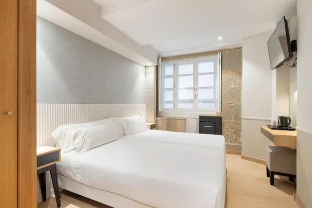 غرفة بسريرين منفصلين، Hotel Praza Quintana 5/10
