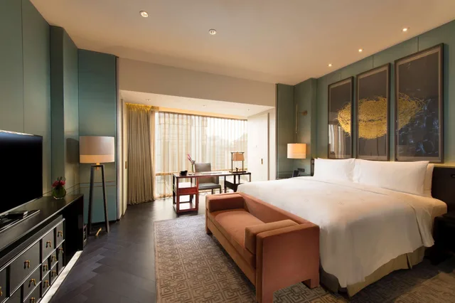 جناح عائلي ديلوكس بسرير كينج وسرير فردي، Waldorf Astoria Beijing 4/8