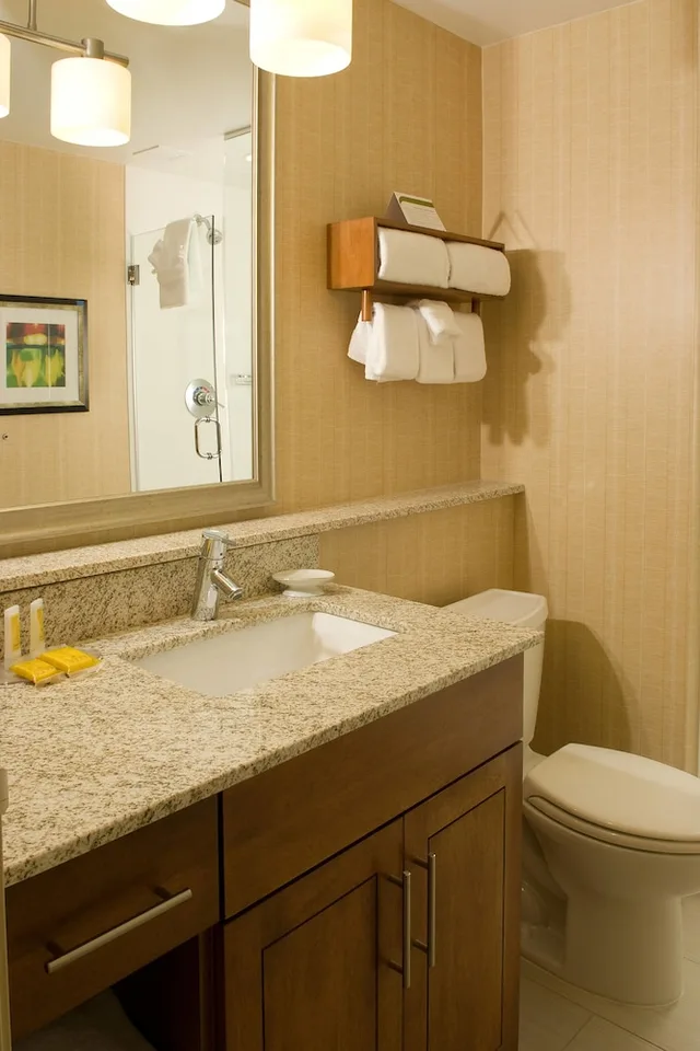 استوديو بسرير كينج مع أريكة، Residence Inn Fairfax City 3/7