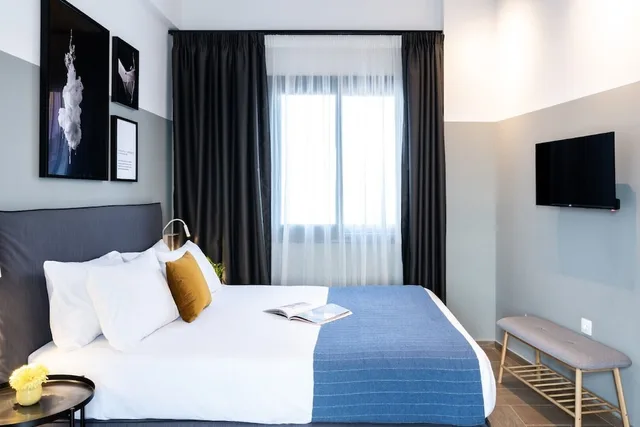 Deluxe, Queen Bed, Acropolis View, Terrace, PLAY Theatrou Athens, a member of Brown Hotels 1/5