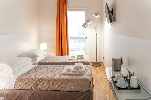 غرفة قياسية بسريرين منفصلين، Hotel La Scala 9/10