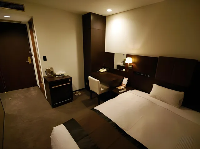 غرفة اقتصادية بسرير مزدوج في المبنى الرئيسي للمدخنين، Hotel Riverge Akebono 2/2