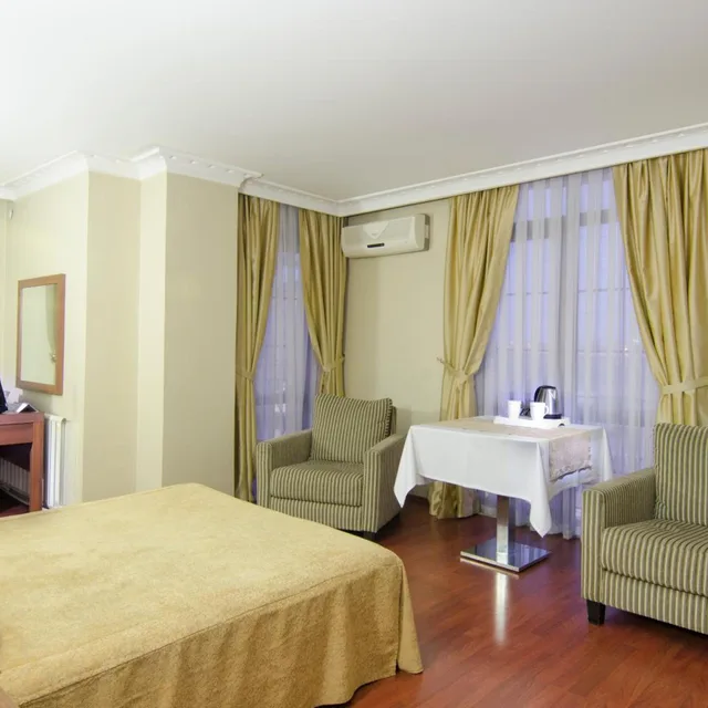 غرفة قياسية بسرير مزدوج، Grand Gebze Hotel 3/4