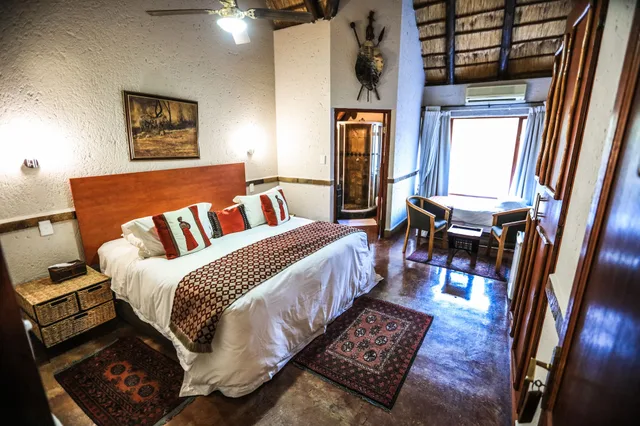 غرفة قياسية بسرير مزدوج بغرفة نوم واحدة، Grand Kruger Lodge And Spa 1/4