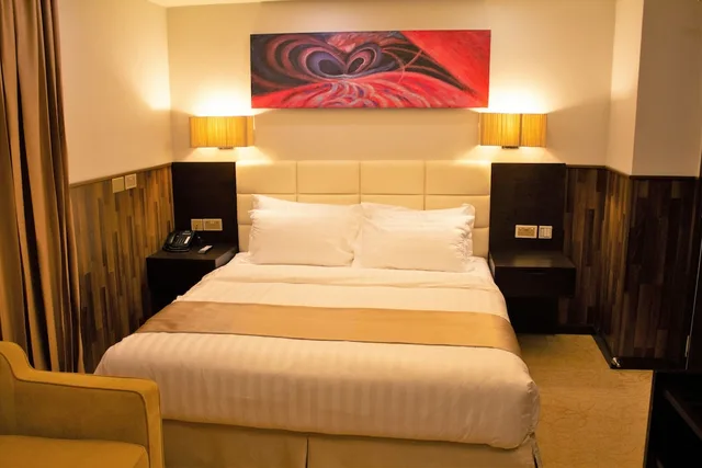 غرفة بريميوم بسرير مزدوج، The Secure Inn Hotel Muscat 3/4
