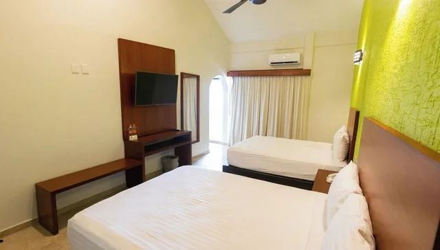 غرفة قياسية يُسمح فيها بالحيوانات الأليفة، Villas Coral Huatulco 1/1