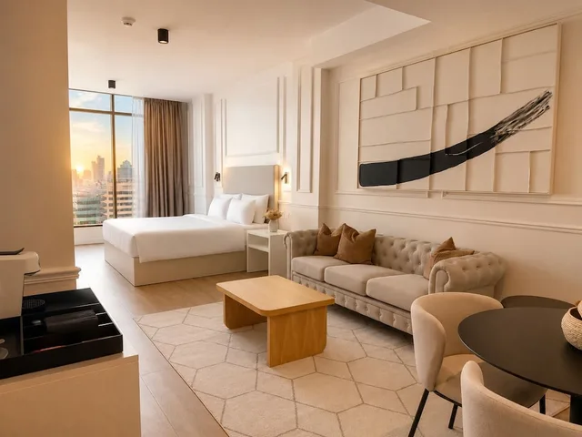 جناح جونيور بسرير كينج مع أريكة، Hotel Mio Panama 8/10