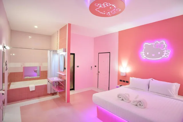 جناح بسرير كينج، Bed Villa Resort Chaing Rai 1/10