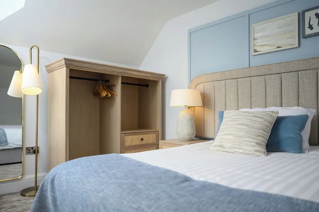 غرفة تنفيذية بسرير كينج، The Old Quay House Hotel 8/10