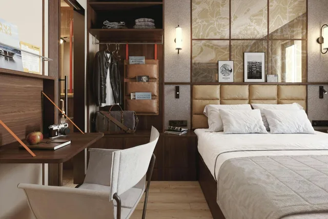 غرفة ديلوكس بسرير كوين بإطلالة على المدينة، Paris Gare du Nord La Fayette Hotel 2/4