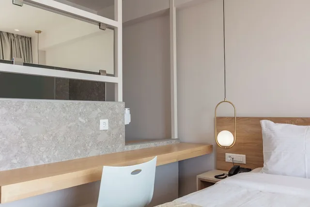 غرفة سوبيريور بسرير مزدوج مع أريكة بمسبح خاص، Nima Boutique Hotel - Adults only 6/6