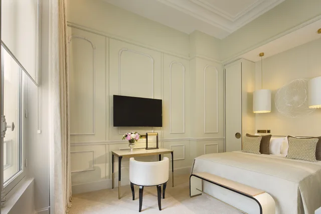 جناح جونيور بسرير كوين مع أريكة، Hotel Le Narcisse Blanc Spa 1/2