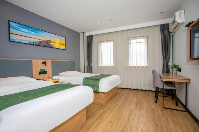 غرفة سوبيريور بسريرين منفصلين، Green Tree Inn (Shanghai Fengxian Xidu) 1/3