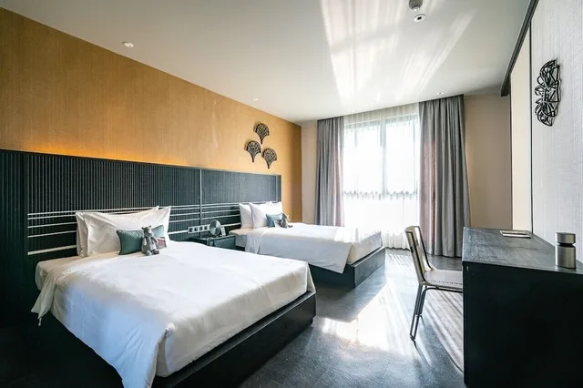 Suite, King and Twin Beds, River View, Thann Wellness Destination 1/6