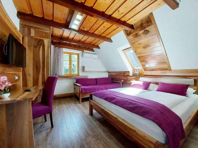 غرفة سوبيريور ثلاثية بسرير فردي بغرفة نوم واحدة، Plitvice Ethno House 3/5