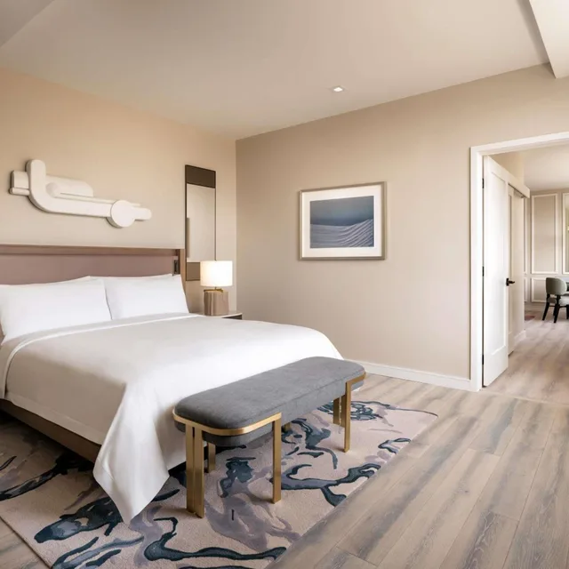 جناح بسرير كينج بغرفة نوم واحدة لذوي الإعاقة، Fairmont Breakers Long Beach 2/4