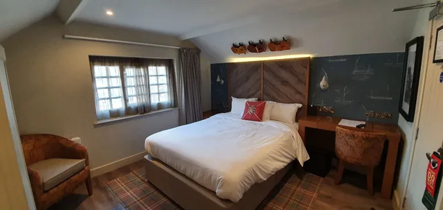 غرفة بسرير مزدوج، The Boathouse & Riverside Rooms 3/7