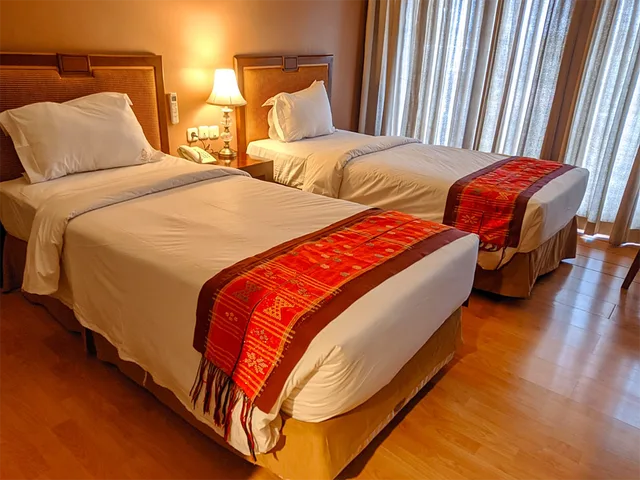 غرفة ديلوكس بسريرين منفصلين، SUTAN RAJA RESORT AND CONVENTION CENTER 2/2