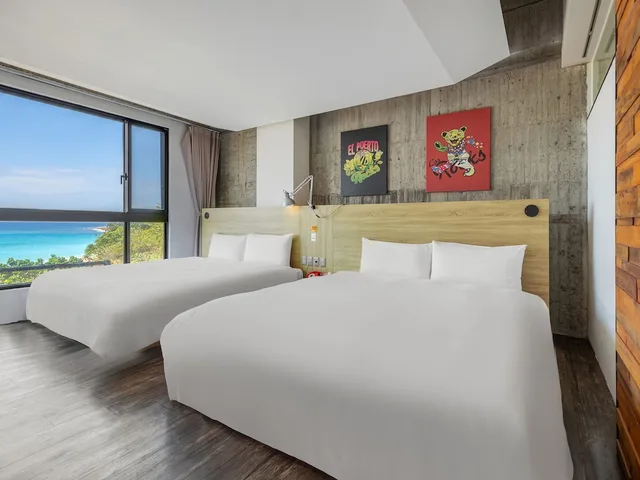 غرفة رباعية بسريرين كينج، El Puerto Hotel 7/10