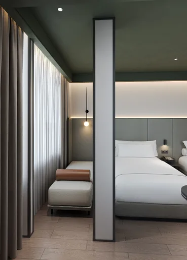 غرفة سوبيريور بسريرين منفصلين بإطلالة، PureJoy Hotel Saigon - Premium 1/4