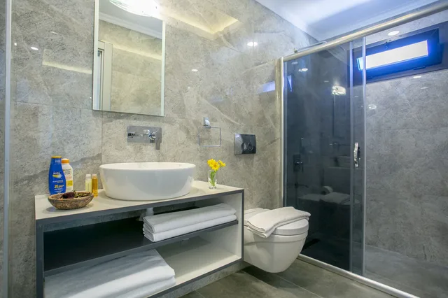Roof, Twin Beds، Monastery Suites Hotel - Fethiye 9/10
