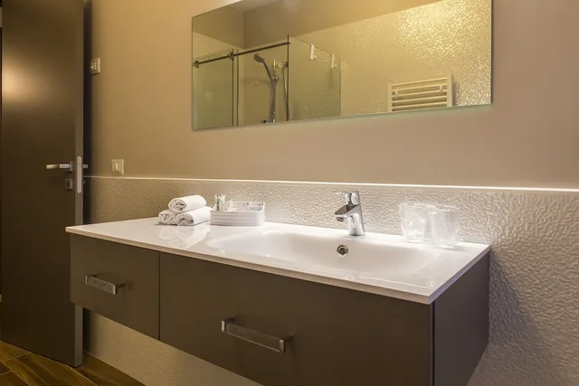 جناح ديلوكس بسرير كوين بغرفة نوم واحدة، Residence Nazionale Matera 3/5