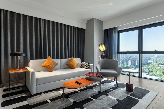 جناح أساسي بسرير كينج، Beijing Dongba Wanda Moments hotel 3/7