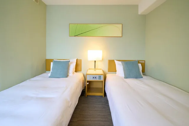 Room, Twin Beds, Smoking, Hotel Resol Machida 3/8