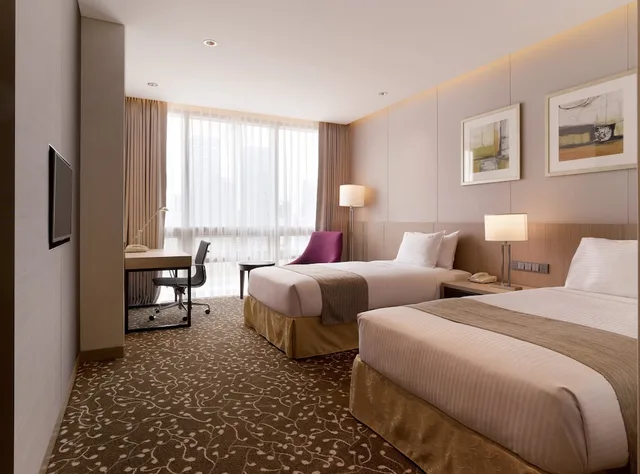 غرفة قياسية بسريرين منفصلين، Holiday Inn Incheon Songdo 1/4