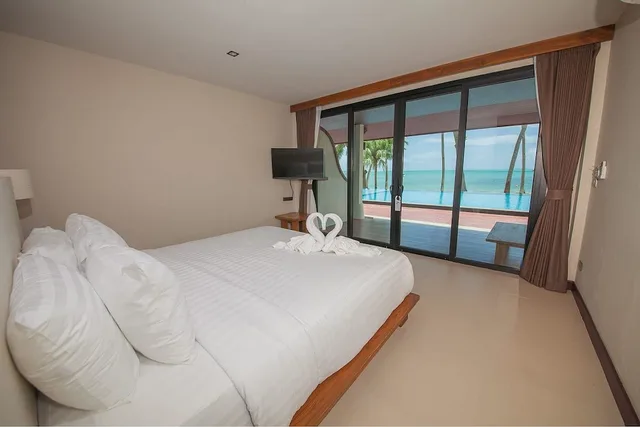 Grand, Deluxe, King Bed, Pool and Sea View، Samui Mermaid Resort 4/4