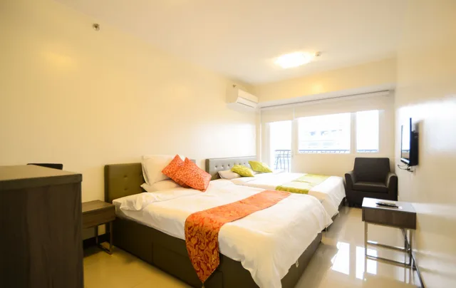غرفة ديلوكس بسريرين مزدوجين بشرفة، Extremeli Suites 9/10