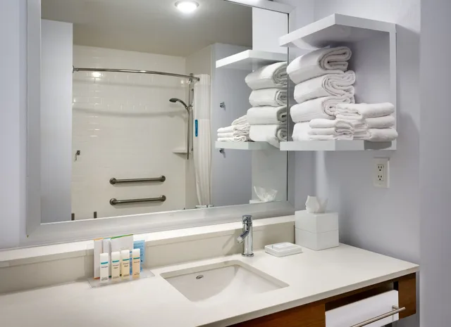 غرفة قياسية بسرير كينج، Hampton Inn Lehi-Thanksgiving Point 4/4