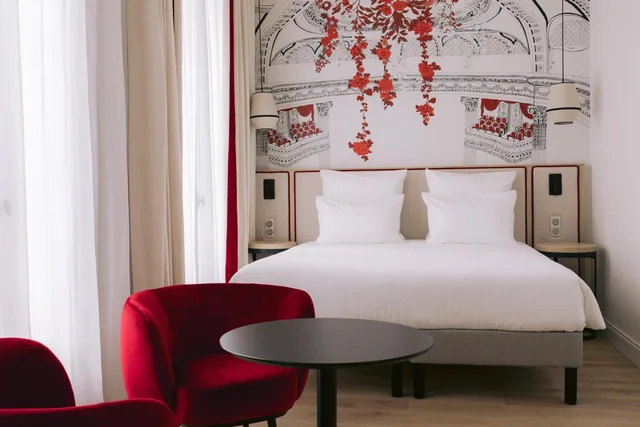 غرفة ديلوكس بسرير مزدوج، Hotel Majestic 2/10