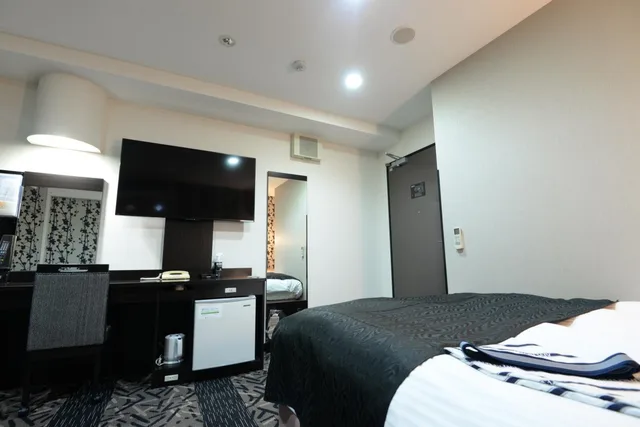 غرفة بسرير مزدوج، APA Hotel Suzuka-Chuou 1/10