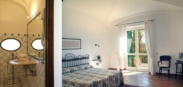 غرفة سوبيريور بسرير كوين، Villa Rizzo Hotel Resort And Spa 3/6