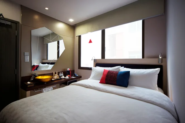 غرفة ديلوكس بسرير مزدوج، HOTEL CLOVER 7 1/3