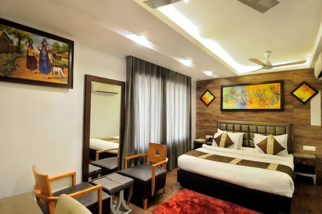 Super, Deluxe, Double Bed، Hotel Cabana Pahar Ganj 4/6