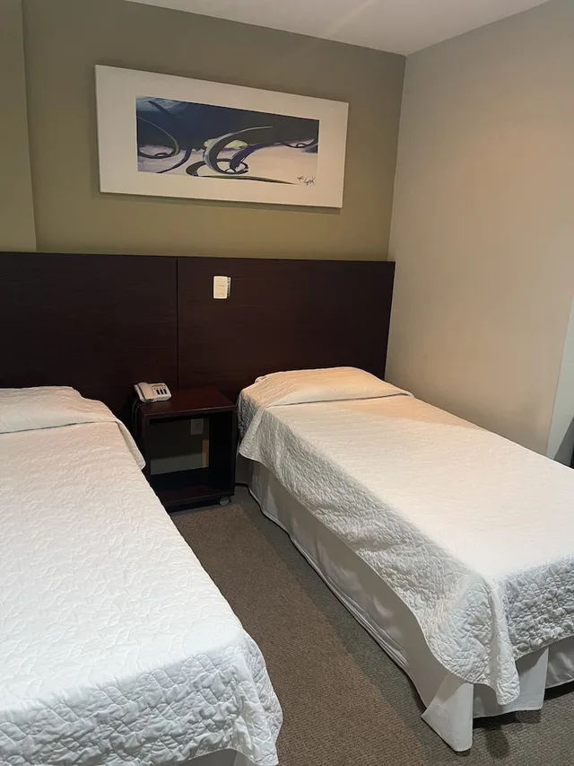 غرفة قياسية مفردة بسريرين منفصلين، Mont Blanc Apart Hotel Duque de Caxias 4/5