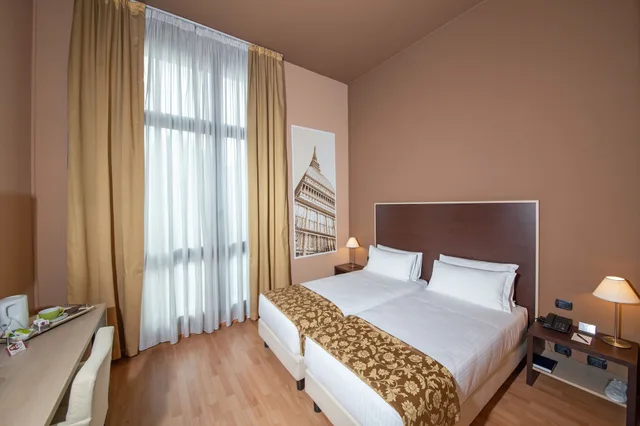 غرفة كلاسيكية مفردة بسرير مزدوج، Art Hotel Olympic 3/7