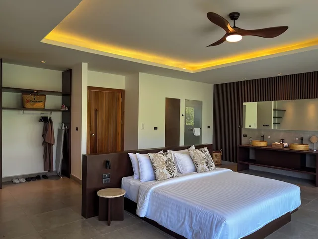 3 Bedrooms, Bali, Retreat, 2 King Beds, Single Bed, Private Pool، Villa Tantawan Resort And Spa 1/9