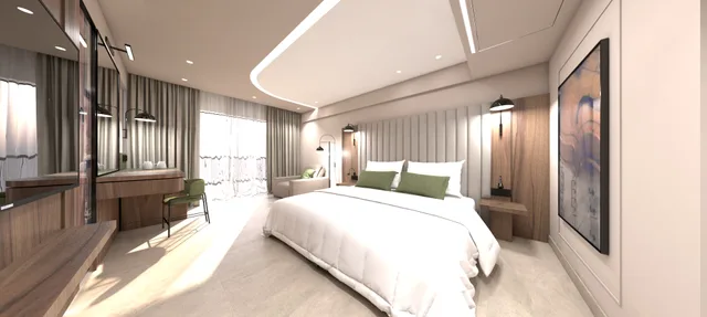 غرفة بريميوم بسرير كينج، Vivaldi Hotel 2/2