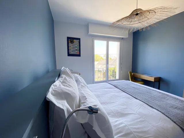 غرفة كومفورت بسرير كوين، Maison des Dunes 6/7