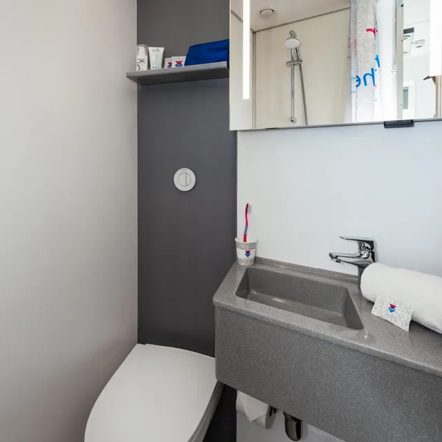غرفة قياسية بسرير كوين، CABINN Copenhagen 4/6