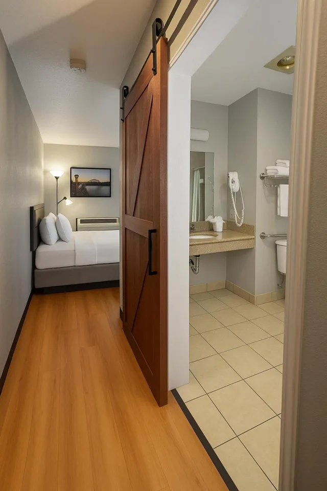 غرفة بسرير كوين لذوي الإعاقة، Sunnyside Inn & Suites 5/7