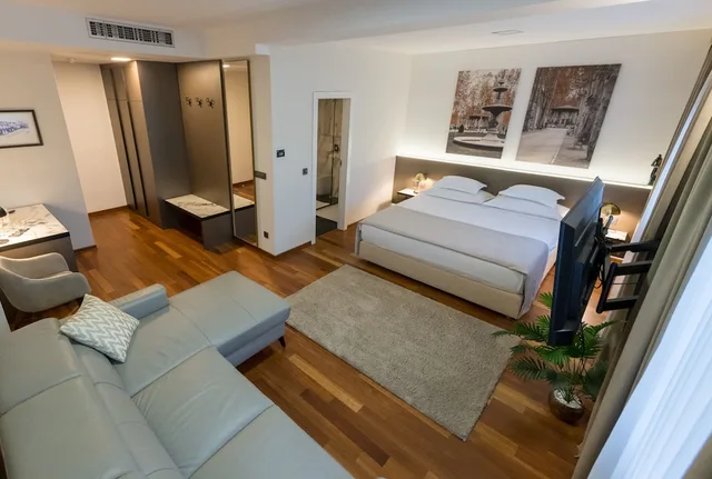 Junior Suite, King Bed, Sofa, Jarun 1/3