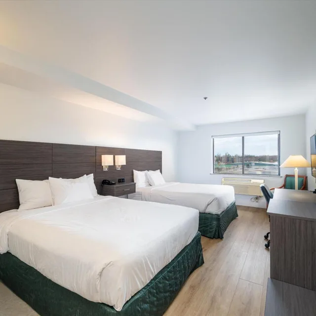 غرفة بسريرين كوين لذوي الإعاقة، Baymont By Wyndham Bellingham 3/6